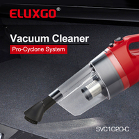 ELUXGO Aspirateur cyclone puissant et portatif sans sac pour le nettoyage de voiture