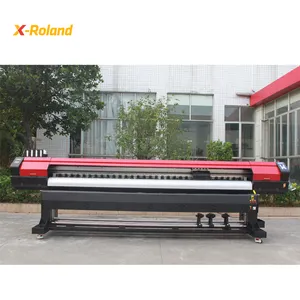 X-Roland digital di solvente migliore stampante plotter de impressione 3.2m testina di stampa dx7