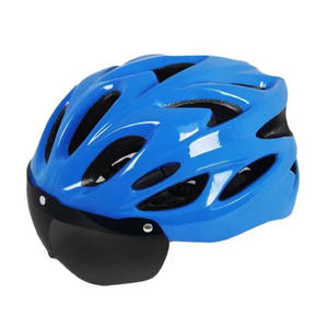 Casque de vélo avec visière magnétique et lumière de sécurité arrière, casque de cyclisme en plein air pour VTT, casques de moto - Product Image 3