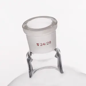 مختبر 5 ~-كوب كوب كوب قياس متخرج من ثلاثة عنق قارورة من زجاج البورسليكات كرتون كيميائي شفاف 5-، من من من من من من من من الكيميائيات