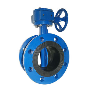 طقم تروس دودة DN200 يدوي مرن يجلس على قرص صلب مقاوم للصدأ - Product Image 2