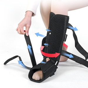 Penyangga Pergelangan Kaki Bawah yang Dapat Disesuaikan, Ortosis Penopang Tulang Betis dan Tulang Lutut, Penyangga Kaki Patah dan Kaki Kendur - Product Image 3