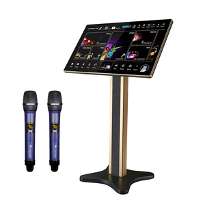 InAndOn 1TB KV-HT215 Machine de karaoké 4-en-1 avec écran tactile 21,5 pouces, système KTV domestique, deux microphones sans fil, WiFi et Bluetooth, OEM ODM - Product Image 1