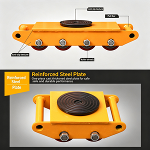 Nuevo Kit de Herramientas Profesional para Mover Muebles de Perfil Bajo con Ruedas Giratorias 360° de Alta Resistencia y Asas para Electrodomésticos - ¡Lo Más Vendido! - Product Image 2