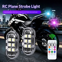 Nouvelle lumière stroboscopique haute luminosité pour avion, clignotant de conversion pour moto, lumière d'ambiance pour voiture, lumière pour véhicule électrique