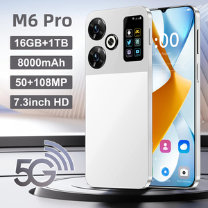 6.8 inch M6PRO Android điện thoại thông minh realme 464 PUL scean Infinix Zero 5g điện thoại với HD 5G di động LTE di động - Product Image 1
