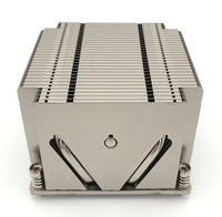 Radiateur — CPU pour ordinateur de bureau, 4 rangée 2u, 3 caloducs, tout-en-un, contrôle de température, placage de Nickel, LGA2011