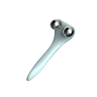 Rouleau de massage facial portable en ABS/SS304 avec un design confortable et relaxant pour le massage du visage, modèle BP-346