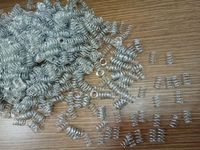 Ressort de compression en métal, avec bobines, 1 pièce