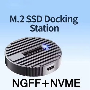 <span class=keywords><strong>Station</strong></span> d'accueil portable USB3.2 10 Gbps, double protocole SSD M.2 NGFF SATA <span class=keywords><strong>NVMe</strong></span>, <span class=keywords><strong>station</strong></span> d'accueil multi-SSD M.2 <span class=keywords><strong>NVMe</strong></span> PCIe - Product Image 4