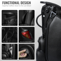 Sacs de golf ASL GOLF avec logo personnalisé, styles et couleurs variés, vente en gros, directement de l'usine, livraison directe