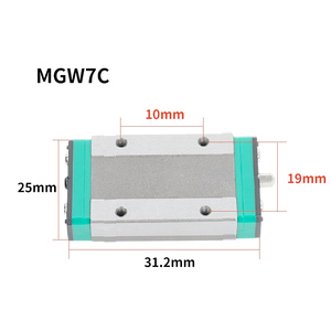 Carro lineal en miniatura de alta precisión MGW12C - Product Image 5