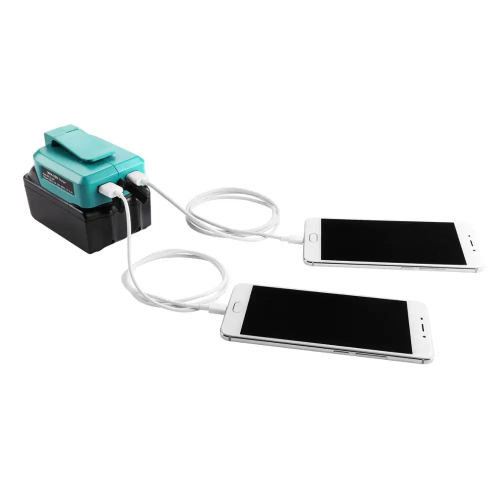 XJT09 חדש מגיע נייד אלחוטי עבור מקיטה סוללה מקור כוח USB טעינת מתאם עבור adp05 יצרן