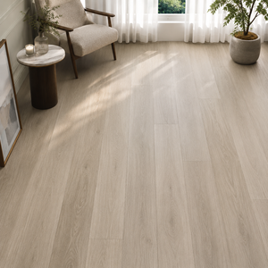 Planche de sol rigide en SPC à emboîtement, design parquet <span class=keywords><strong>Versailles</strong></span>, structure minérale haute densité, pour cuisine, salle de bain, sous-sol - Product Image 2