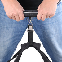 Balance de voyage électronique portable en acier inoxydable avec écran LCD numérique pour bagages et valises