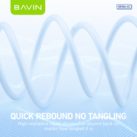 Câble de charge rapide pour téléphone Android de type C BAVIN CB306 60w, compatible avec iPhone 15 Pro Max