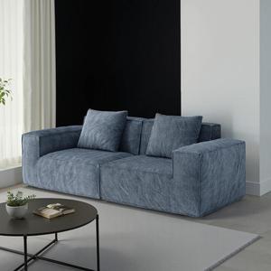Canapé modulaire d'angle moderne 3 places compressé sous vide pour salon, collection Stock Cloud - Product Image 1