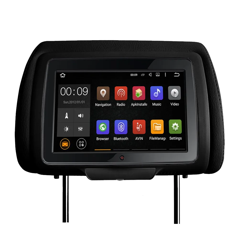 Headrest DVD monitor MT8766 MT8788 Car media player head up displays car LCD display tablet PC