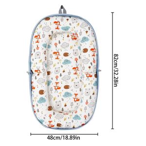 Almohada Plegable para Bebés con Colchoneta de Espuma Viscoelástica Suave, Adorable Diseño, Convertible en Mochila para Fácil Transporte - Product Image 2
