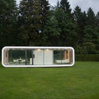 Maison conteneur multifonctionnelle de luxe, mobile, modulaire, préfabriquée, extensible, pour supermarché, avec structure en acier galvanisé