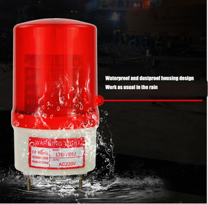 Không thấm nước DC24V AC110V <span class=keywords><strong>220V</strong></span> an toàn báo động ánh sáng nhấp nháy đèn cho trượt & Swing tự động cổng Opener - Product Image 3