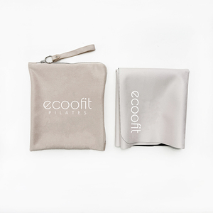 <span class=keywords><strong>Esterilla</strong></span> para Reformer de Pilates Antideslizante de Goma y Gamuza con Logo Personalizado en Colores Sólidos Nube, Beige, Canela, <span class=keywords><strong>Rosa</strong></span>, Blanco con Bolsa a Juego - Product Image 3