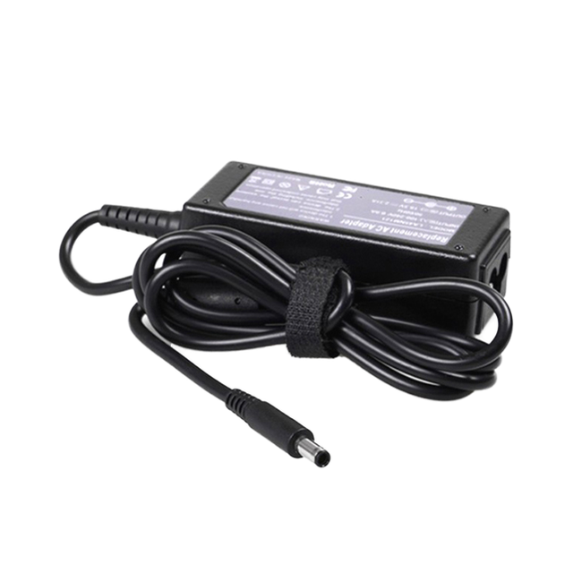 45W 19.5V 2.31A Replacement Power Supply Adapter with Retractable Cable for Inspiron Laptop-Worldwide Voltage