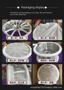 Venta Especial: Rines de Fibra de Carbono Forjados Personalizados de 21, 22, 23 y 24 Pulgadas para Mercedes Benz <span class=keywords><strong>Maybach</strong></span> G500 G550 <span class=keywords><strong>G63</strong></span> G350 - Product Image 4