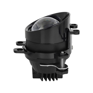 Three-inch Four-<b>corner</b> Beveled Lens Automotive Fog Lamp Applicable to Vehicles Four Color Choose - Product Image 2