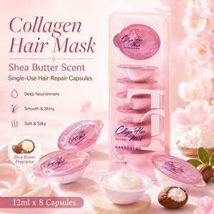 MiiGuu Crema Acondicionadora Profunda 2 en 1 con Aceite de Argán Orgánico para Cabello Dañado y Encrespado - Hidrata y Repara - Product Image 1
