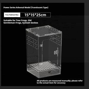 Terrario in Acrilico Trasparente Smontabile, Recinto Solido per Rettili, Gechi, Tarantole, Ragni, Scatola Semplice per l'Allevamento di Insetti e Animali Domestici - Product Image 3