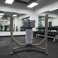 Machine à presser les pectoraux inversée à charges guidées, banc de musculation incliné, équipement de fitness pour la partie inférieure des pectoraux, usage commercial en salle de sport