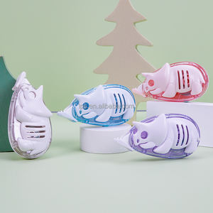 Cinta correctora de dinosaurios de dibujos animados-Cinta correctora de alta precisión para niños Papelería Novedad Suministros de oficina - Product Image 2