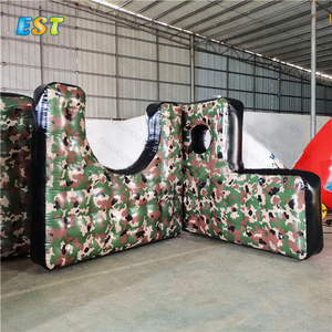 Pistola de tiro con arco, obstáculos para juegos de pintura, Bunkers de aire inflables, Paintball - Product Image 2
