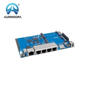 Bananenpi BPI-R64 Open Source Router Ontwikkelbord Mt7622 Chip 1Gb <span class=keywords><strong>Ddr3</strong></span> Sdram 8Gb Emmc Flash Openwrt & Linux Gigabit Lan Poorten - Product Image 4