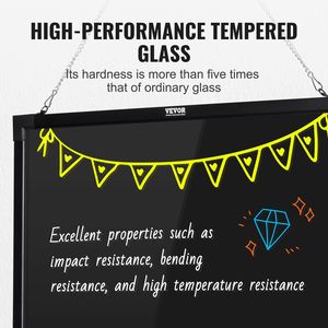 Db bán buôn 32 "x 24" <span class=keywords><strong>LED</strong></span> tin nhắn bằng văn bản <span class=keywords><strong>Board</strong></span> chiếu sáng xóa được thắp sáng bảng đen với Neon hiệu ứng menu dấu hiệu & vẽ heo rừng - Product Image 3