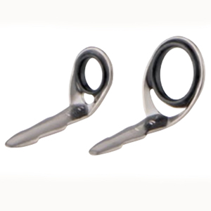Anneau de guidage de <span class=keywords><strong>canne</strong></span> à pêche KTSG en acier inoxydable, cadre profondement pressé, simple, avec anneau SIC <span class=keywords><strong>pour</strong></span> cannes à pêche - Product Image 2