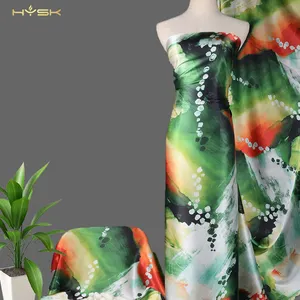 Korean Fashion China Material Blumen gewebte Naturseide Preis pro Meter Charme use Hersteller reine echte Seidenstoffe