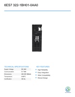 PLC de Automatización Industrial Usado 6ES7 322-1BH01-0AA0, Ideal para Sistemas de Control Industrial