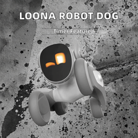 Robot animal de compagnie IA émotionnel Loona Style, compagnon de bureau intelligent avec reconnaissance visuelle et contrôle intelligent pour la décoration de la maison et du bureau