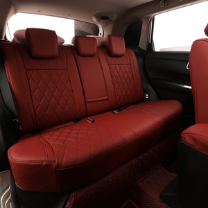 EKR Factory Source Luxury Leather Red Fit Ensemble complet de housses de siège de voiture personnalisées pour <span class=keywords><strong>Suzuki</strong></span> <span class=keywords><strong>Vitara</strong></span> 2008-2013 - Product Image 5