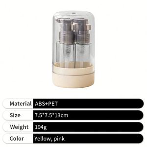 2026 Nuevo Set de Viaje Portátil Exquisito con Botellas Divididas para Cosméticos: Champú, Gel de Baño, Spray y Loción - Product Image 3