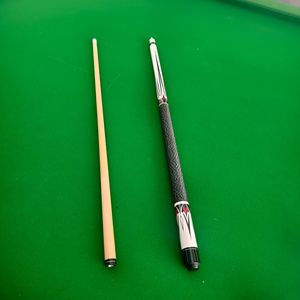 Taco de billar de madera de fresno de una pieza estilo francés Big Head Nine Ball, 145 cm, duradero para entrenamiento - Product Image 1