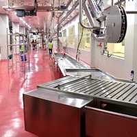 Chaîne d'abattage pour boîtier de mouton, équipement d'abattoir à chèvre, livraison gratuite
