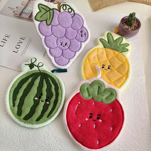 ผ้าเช็ดมือพิมพ์ลายการ์ตูนผลไม้น่ารัก ดีไซน์สร้างสรรค์ ราคาถูก ปี 2026 สำหรับเด็ก - Product Image 1