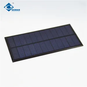 1.6W Epoxy Solar Panel Photovoltaic for solar dancing toys ZW-16675 Waterproof 6V portable solar generator for rodio