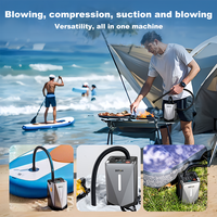 Démarreur de voiture portable multifonction avec pompe à air, souffleur, compresseur, batterie externe, gonfleur de pneus OEM