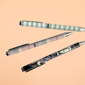 Juego de Bolígrafos con Diseño de Flores Metálicas de <span class=keywords><strong>Transferencia</strong></span> <span class=keywords><strong>Térmica</strong></span>, en Caja de Regalo Creativa de Museo, para Fabricantes Transfronterizos - Product Image 2