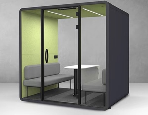 Phòng phát sóng cách âm di động cho văn phòng tại nhà & khách sạn cho không gian im lặng nhạc cụ Piano đàm phán trực tiếp & đàm phán - Product Image 6