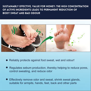 Desodorante <span class=keywords><strong>Antitranspirante</strong></span> Jaysuing en Aerosol de 60 ml para <span class=keywords><strong>Pies</strong></span> <span class=keywords><strong>y</strong></span> <span class=keywords><strong>Manos</strong></span>, Control de Sudor, Eliminación de Olores, Reducción de Poros, Aerosol Refrescante para Axilas - Product Image 6